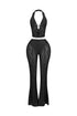 Marcelle Lace Halter Top & Pants SET